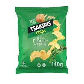 ΤΣΑΚΙΡΗΣ Τσιπς Ρίγανη 140 gr