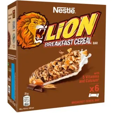 LION®cereal bars (6x25g)