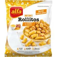 Mini Rollitos με Τσένταρ & Μπέικον Alfa Pastry 750g