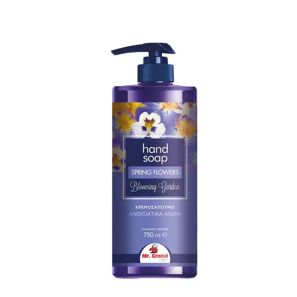 MrGrand Κρεμοσάπουνο Άνθη Άνοιξης 750ml.
