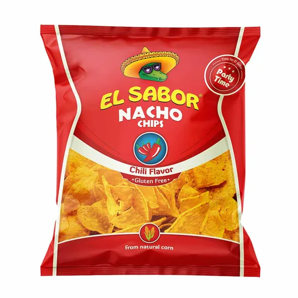 nacho chips sour cream ή chili ή bbq χωρίς γλουτένη 180γρ.