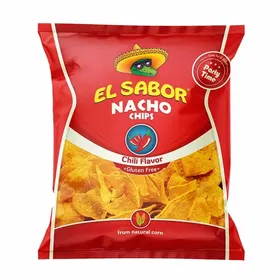 nacho chips sour cream ή chili ή bbq χωρίς γλουτένη 180γρ.