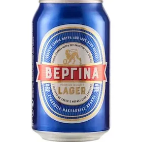 ΒΕΡΓΙΝΑ Μπύρα Lager Κουτί 330ml