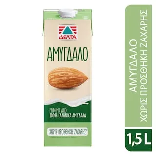 ΔΕΛΤΑ ΡΟΦΗΜΑ ΑΜΥΓΔΑΛΟΥ ΧΩΡΙΣ .ΖΑΧΑΡΗ 1,5LT.