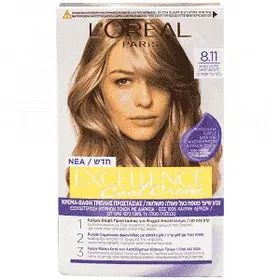 L'OREAL Excellence Βαφή Μαλλιών Ξανθό Ανοιχτό Ψυχρό Ν.8.11
