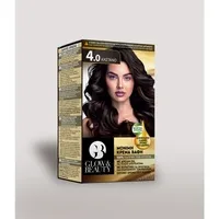 GLOW & BEAUTY βαφή Ν4 καστανό 50ml