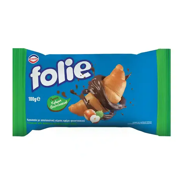Έβγα Folie Κρουασάν Με Γέμιση Φουντούκι 100γρ.