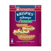 ΠΑΠΑΔΟΠΟΥΛΟΥ Krispies Παξιμάδια Πολύσπορα Vegan Χωρίς προσθήκη ζάχαρης 200g