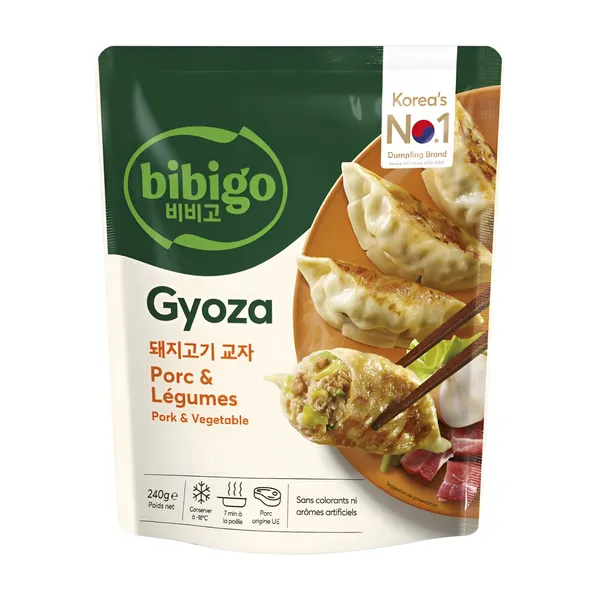 Gyoza Dumpling BIBIGO Χοιρινό & Λαχανικά 240g