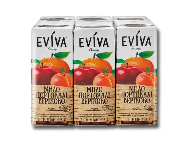 Nέκταρ 3 φρούτων 6 x 250 ml