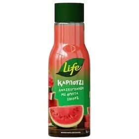 Δέλτα Life Φρουτοποτό Κοκτέιλ Καρπούζι 1lt.