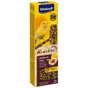 Vitakraft Kracker Duo Με Βερίκοκο-Σύκο Για Καναρίνια 2τεμ