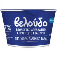 Βιολογικό Αγελαδινό Στραγγιστό Γιαούρτι Βελούδο 170 g