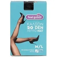 Feel Good! Καλσόν 20D Μαύρο Medium/Large  1 τεμ.