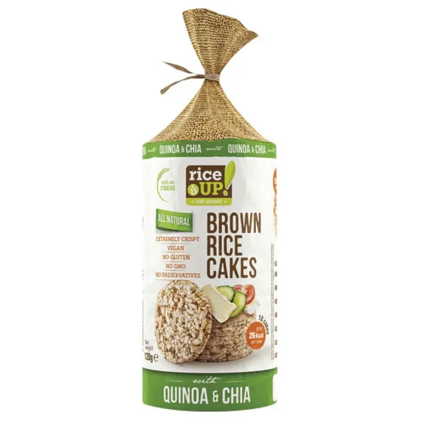 ΡΥΖΟΓΚΟΦΡΕΤΕΣ ΟΛΙΚΗΣ ΑΛΕΣΗΣ QUINOA & CHIA