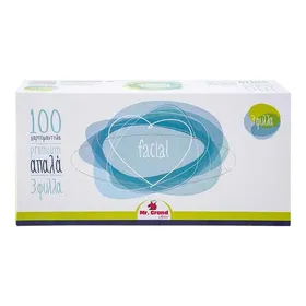 MrGrand Χαρτομάντηλα Facial 3Φύλλων 100τεμ. 197γρ.