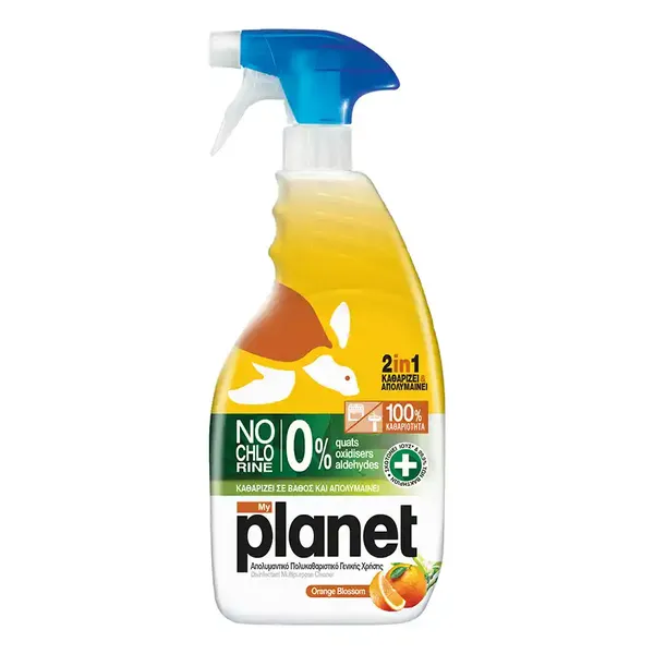 Planet Υγρό Απολυμαντικό Πολυκαθαριστικό Σπρέι Γενικής Χρήσης 500ml