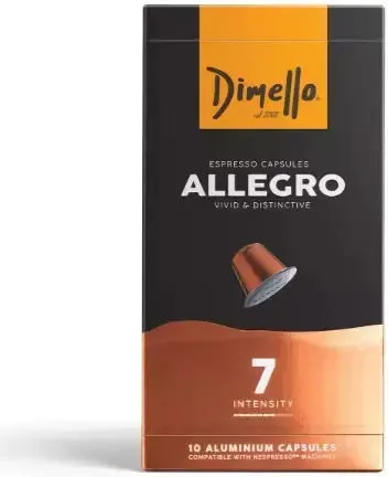 DIMELLO κάψουλες espresso ristretto ή forte lungo ή allegro ή intenso 10τεμ.