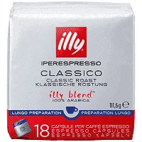 Illy Iperespresso Cube Lungo Κάψουλες 18τεμ (120gr)