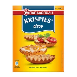KRISPIES Παξιμάδια Krispies Σίτου 200g