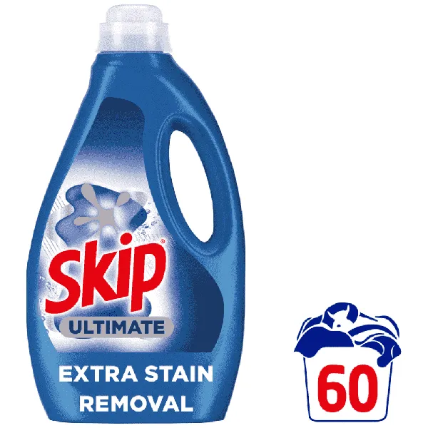 Skip Ultimate Υγρό Απορρυπαντικό Πλυντηρίου Ρούχων 60μεζ 3lt
