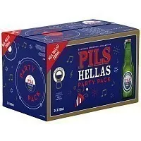 Pils Hellas Μπίρα Φιάλη 200ml 24τεμ