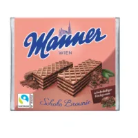 Γκοφρέτα Brownie με Σοκολάτα Manner 75 g