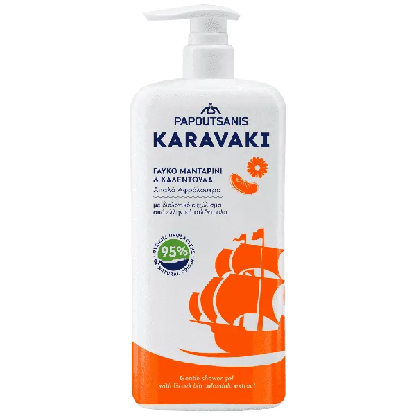 KARAVAKI Αφρόλουτρο Γλυκό Μανταρίνι & Καλέντουλα 750ml