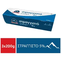 Όλυμπος Γιαούρτι Αγελάδος Στραγγιστό 5%Λιπαρά 3x200γρ.