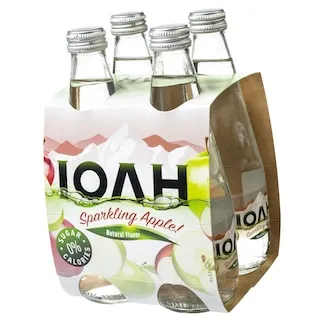 ΙΟΛΗ Ανθρακούχο Νερό Μήλο 4x330ml