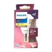 PHILIPS Λαμπτήρας Led Θερμό Φως Σφαιρικό 4,9W E14