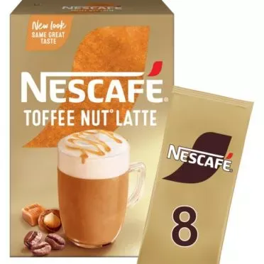 NESCAFÉ® GOLD TOFFEE NUT LATTE 8x18,6g