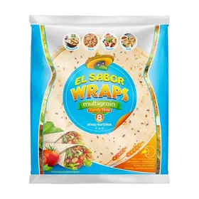EL SABOR Πίτες Tortillas Multigrain Wraps Family Time 320g