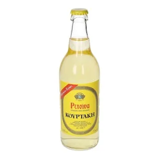 ΚΟΥΡΤΑΚΗ Οίνος Λευκός Ρετσίνα 500ml