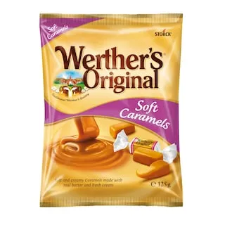 Καραμέλες Βουτύρου Γάλατος Μαλακές Original Werther's 125g