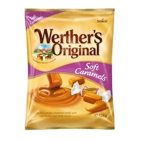 Καραμέλες Βουτύρου Γάλατος Μαλακές Original Werther's 125g