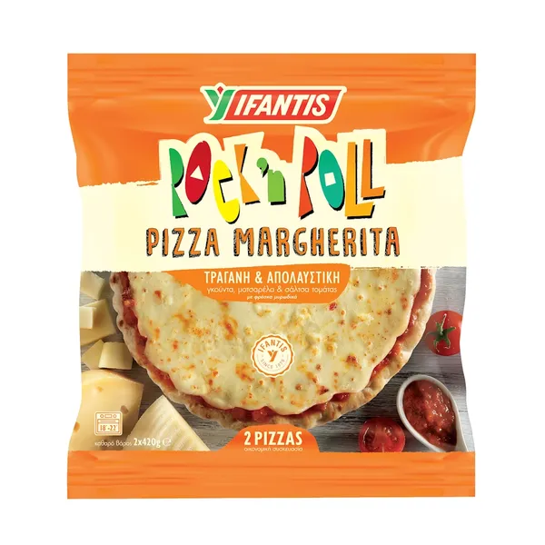 πίτσα margherita 2x420γρ.