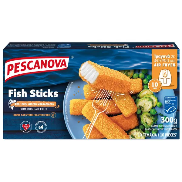 fish sticks από φιλέτο μπακαλιάρου κατεψυγμένα
