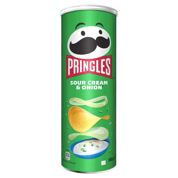 PRINGLES Σνακ Sour Cream & Onion 165g