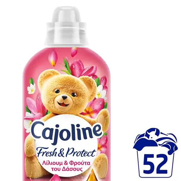 Συμπυκνωμένο Μαλακτικό Ρούχων Red Fruits Cajoline 52μεζ