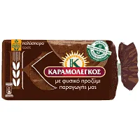 Καραμολέγκος Ψωμί Τοστ Πολύσπορο Ολικής Άλεσης 340gr