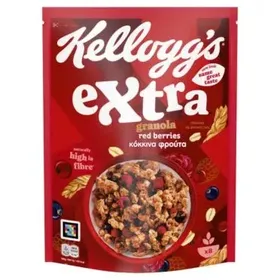 KELLOGG’S EXTRA GRANOLA ΚΟΚΚΙΝΑ ΦΡΟΥΤΑ 400g