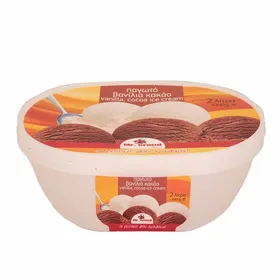 MrGrand Παγωτό Βανίλια Κακάο 1kg. /2lt.