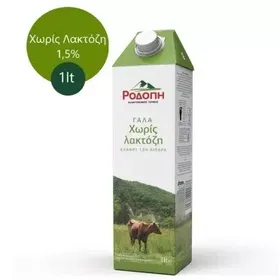 ΡΟΔΟΠΗ ΓΑΛΑ ΧΩΡΙΣ ΛΑΚΤΟΖΗ 1,5% 1lt
