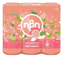 Ηβη Pink Grapefruit Xωρίς Ζάχαρη 6x330ml