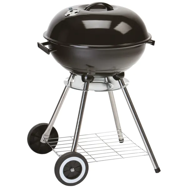 Ψησταριά bbq κάρβουνου με ρόδες
