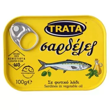 TRATA ΣΑΡΔΕΛΕΣ ΦΥΤΙΚΟ ΛΑΔΙ 100γρ