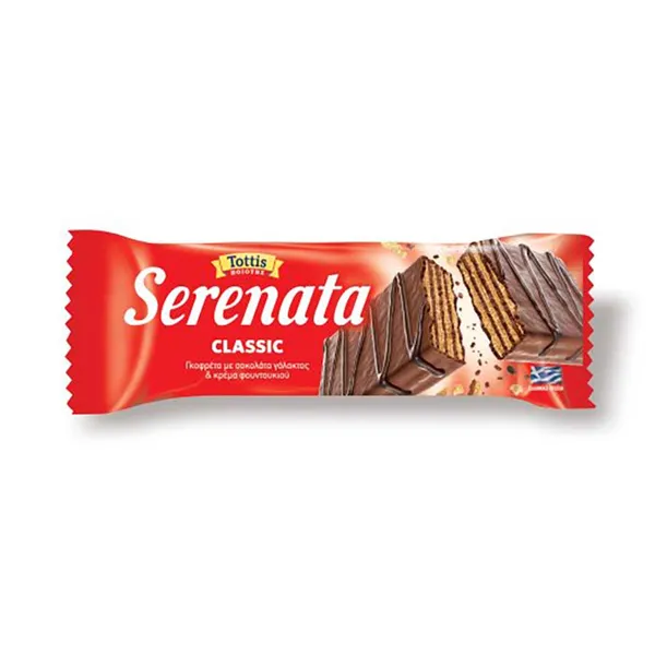 Serenata Γκοφρέτα Με Σοκολάτα Γάλακτος 33γρ.