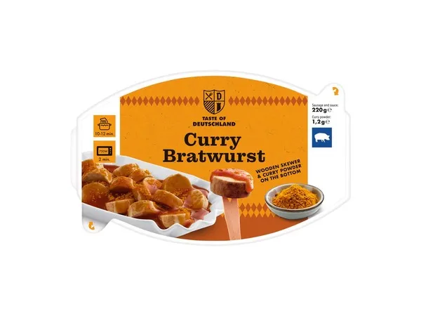 Έτοιμα γεύματα με λουκάνικο Bratwurst, Bockwurst