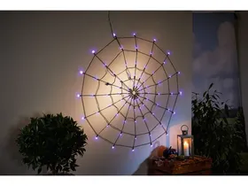 Ιστός αράχνης Halloween LED